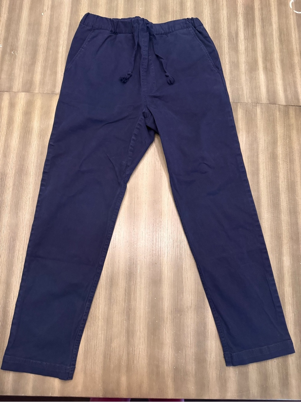 Men’s Goodlife Navy Drawstring Chinos - Small - NWOT
